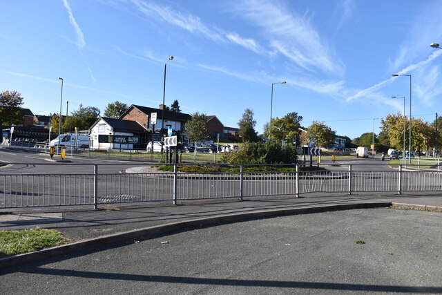 Beacon Road roundabout 2020 - Walsall, West Midlands