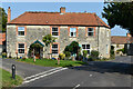 Houses by the church at High Ham