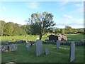 Churchyard, St Nicholas Fyfield: late September 2020