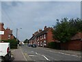 Looking south-southeast along Mill Lane