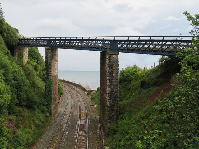 Footbridge at Teignmouth