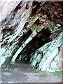 NJ4968 : Inside Janet's Cave by Nigel Feilden