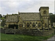 SP0933 : St Barnabas Church in Snowshill by Steve Daniels
