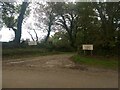 The entrance to Gurlyn Farm