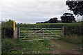 SK4320 : Gate to bridleway to Belton by Andrew Tatlow
