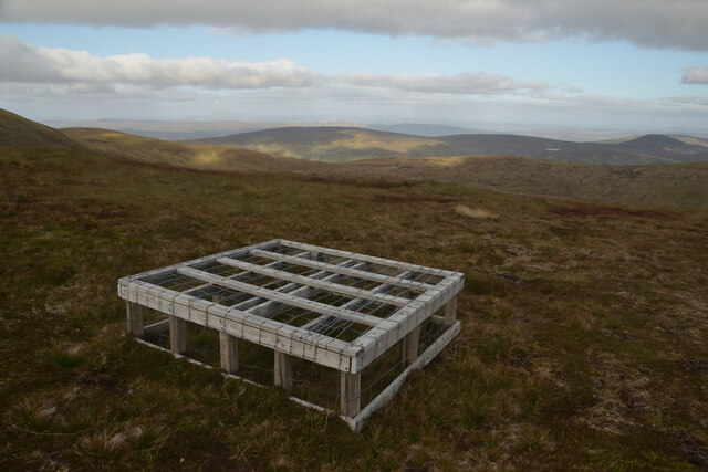 Wooden Crate on the Hills, Alladale Estate