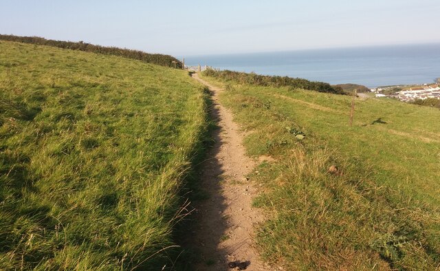 Path heading down to Woolacombe