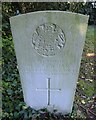 St Michael, Axford: CWGC grave