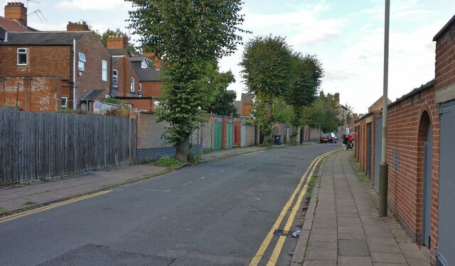 Mere Road in Highfields, Leicester