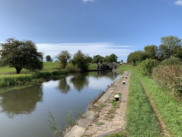 Approaching Kibworth Top Lock © Andrew Abbott :: Geograph Britain and ...