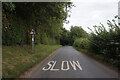 Lowfield Lane towards Great Langton