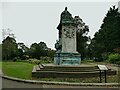 SE2935 : Woodhouse Moor: Queen Victoria' statue by Stephen Craven
