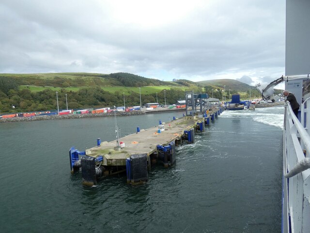 Cairnryan Ferry Port Vehicular Ferry Terminal, Dumfries and Galloway ...