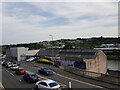  Coracle Way and buildings on The Quay, Carmarthen