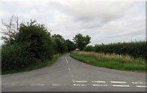 SO9352 : Road/Track towards Cowsden by Andrew Tatlow