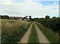 Lawn Lane towards Creeton