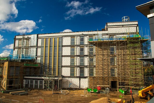 Medical School under construction, University of Lincoln