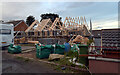 House being built, Echo Street, Roberttown, Liversedge