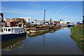 Boats on the River Hull near Weel Bridge