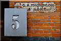 Islington : ghost sign, Underwood Street