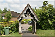 TQ5643 : North West Lych gate by N Chadwick