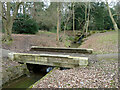 Bridge over Hartsbourne Stream