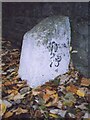 NZ0416 : Old Milestone (north face) by the A67, Bridgegate, Barnard Castle by C Minto