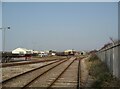 NX9929 : Railway sidings, Workington Docks by Adrian Taylor