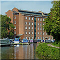 SJ9273 : Macclesfield Canal and Union (Hovis) Mill, Cheshire by Roger  D Kidd
