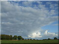 ST4427 : Clouds over Tengore Lane by Neil Owen