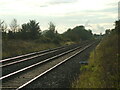 The line back up to Langport