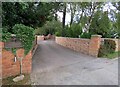 Driveway to properties on Ratcliffe Road