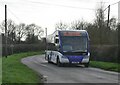 Bus on Vicarage Rd near Hankerton