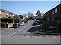 Sheepcroft Close seen from Tynsall Avenue, Webheath, Redditch