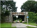 Berrycombe Hill bridge over the Camel Trail, Bodmin