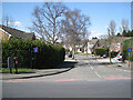 Hennals Avenue seen across Tynsall Avenue, Webheath, Redditch [postbox B97 151]