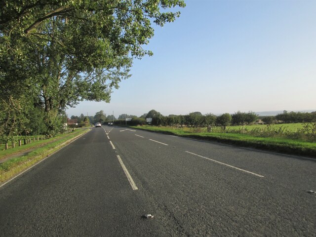 Approaching  Tofts  Road  junction  on  A169