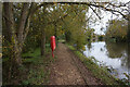 Thames path towards Osney, Oxford