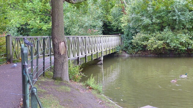 Bridge in Birkenhead Park
