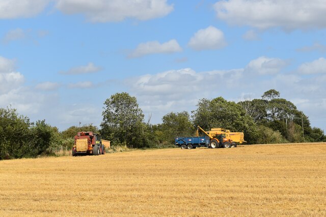 Harvest time near Witnesham