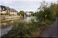 Thames path towards Folly Bridge the A4144