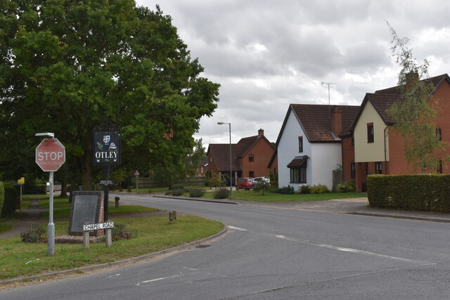 Village sign, Otley