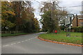 Edgcott Road at the junction of Main Street Grendon Underwood