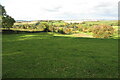 View down to Ascott across the pasture