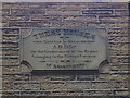 Date stone on the Organ Houses