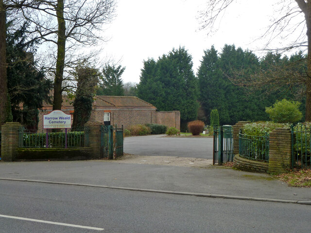 Entrance, Harrow Weald Cemetery