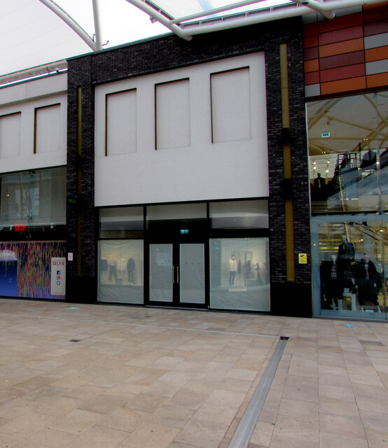 Vacant former Tiger shop in Friars Walk Shopping centre, Newport