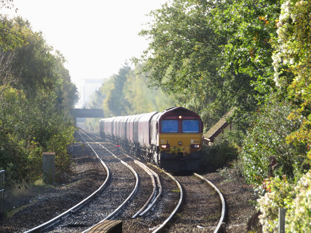 Coal train in Heath