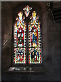 Stained glass window, St James the Great, Cradley