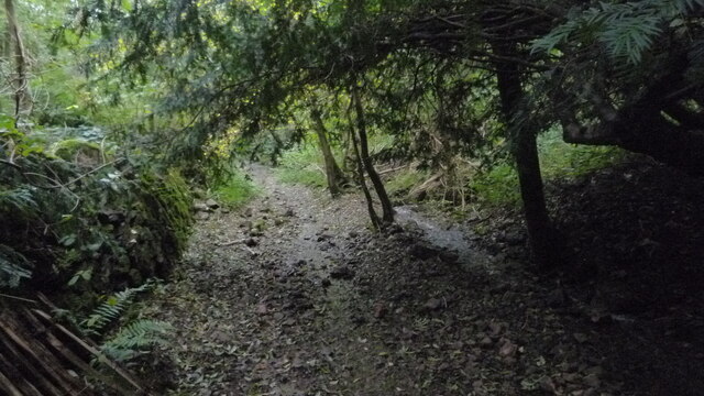 Path to Little Malvern Priory